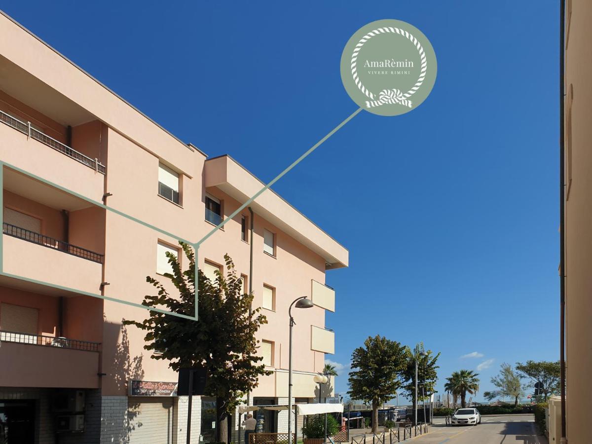 Appartamento Amaremin - Vivere 里米尼 外观 照片